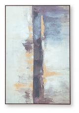 Gatesford - Wall Art - Blue / White / Tan