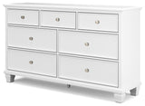 Fortman - Dresser - White