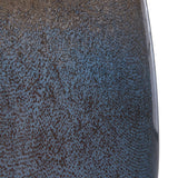 Ione - Seeded Glass Vases, Set Of 2 - Blue