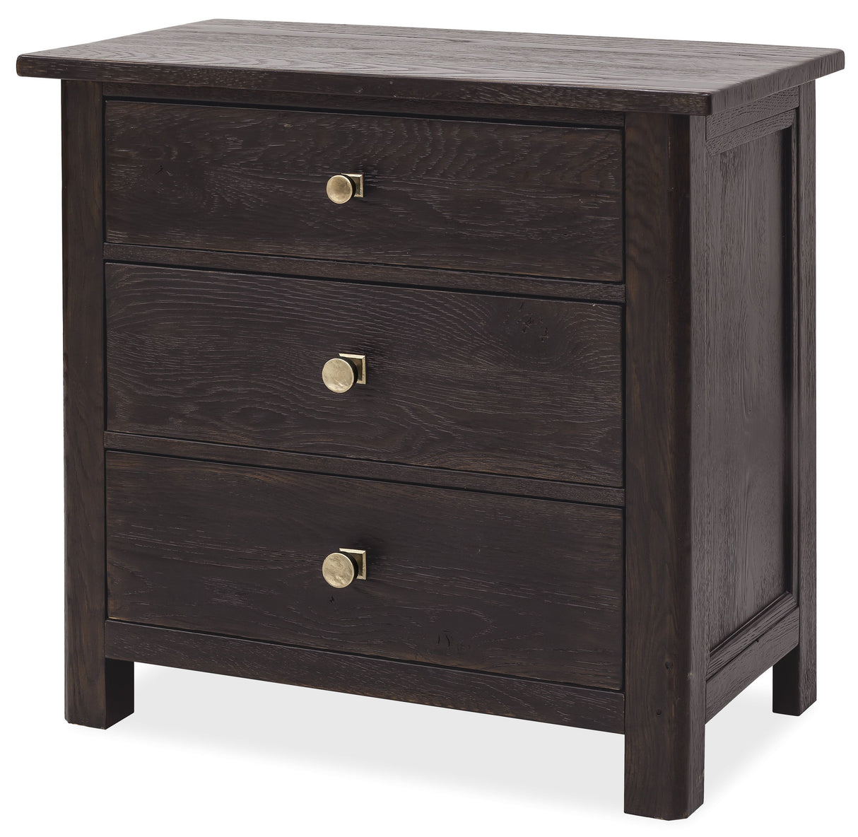 Driftwood - Three-Drawer Nightstand