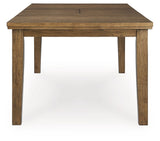 Urbinforte - Dining Room Butterfly Extension Table - Light Brown