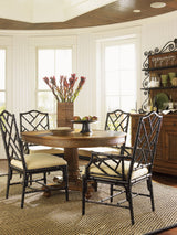 Island Estate - Cayman Kitchen Table - Dark Brown