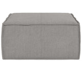 Bottega - Ottoman Large Outdoor, Special Order - Gray