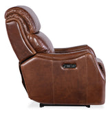 MS - Harlan Zero Gravity Power Recliner With Power Headrest - Dark Brown