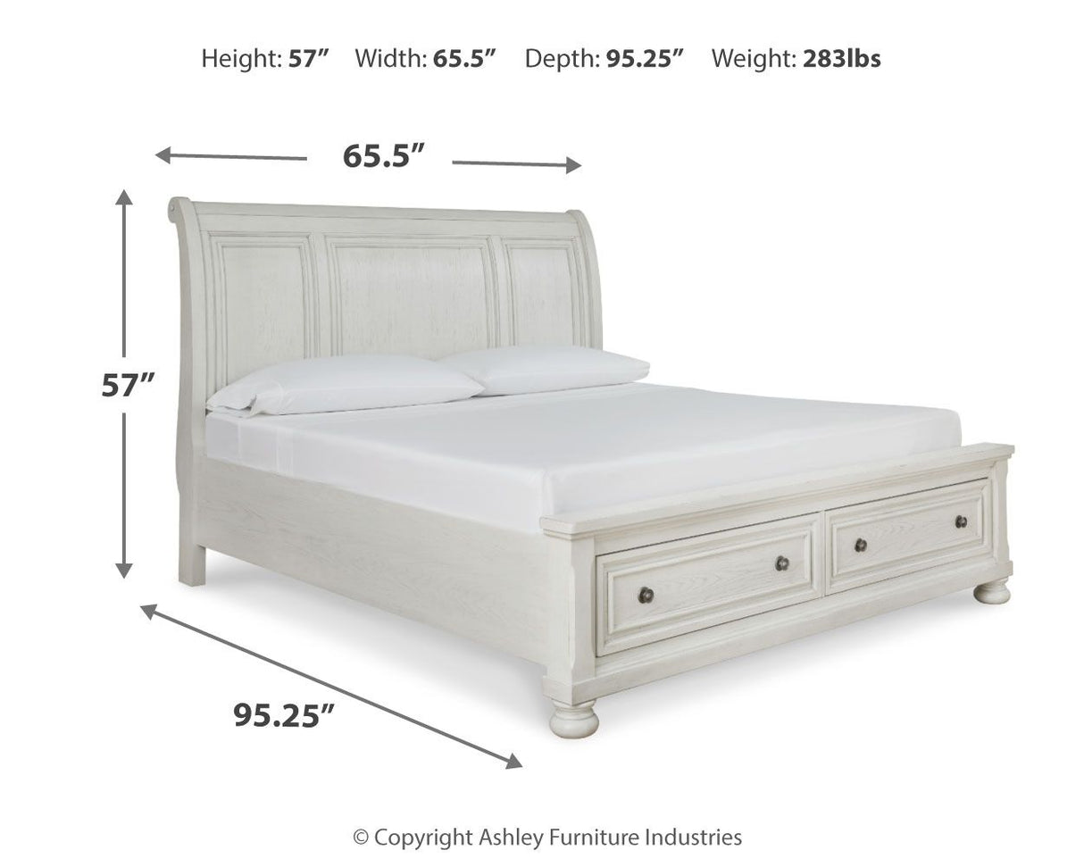Robbinsdale - Sleigh Bed