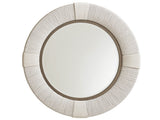 Ocean Breeze - Seacroft Round Mirror - White