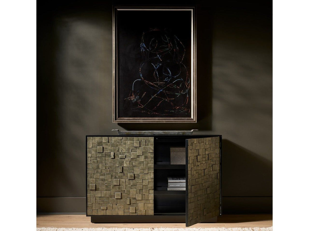Modern - Cosmo Chest - Light Brown / Black