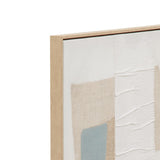 Framed Canvas Soft Geometry - Natural