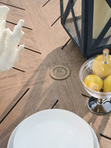 Isle Of Palms - Round Dining Table - Light Brown