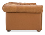 MS - Glover Power Reclining Loveseat With Power Headrest - Brown