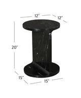 Emmett - Accent Table - Black