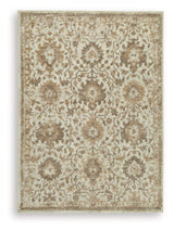 Sableridge - 5' x 7' Rug - Ivory / Taupe / Camel