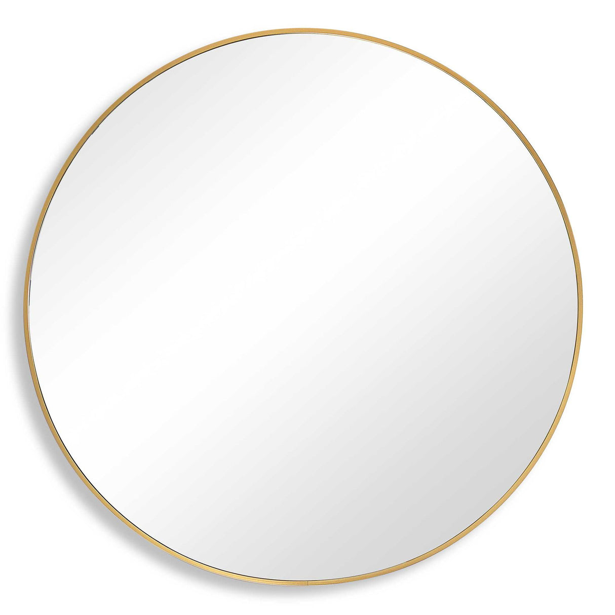 Plain Mirror - Brushed Gold