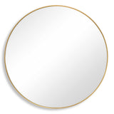Plain Mirror - Brushed Gold