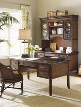 Bal Harbour - Paradise Isle Writing Desk - Dark Brown