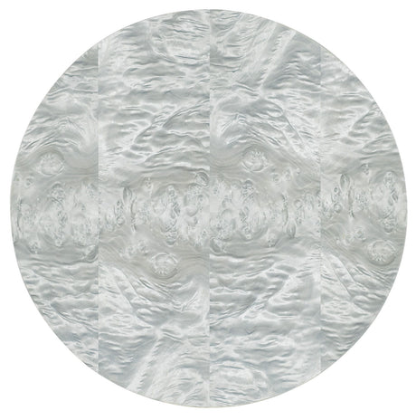 Melange - Emile Accent Table - Pearl Silver