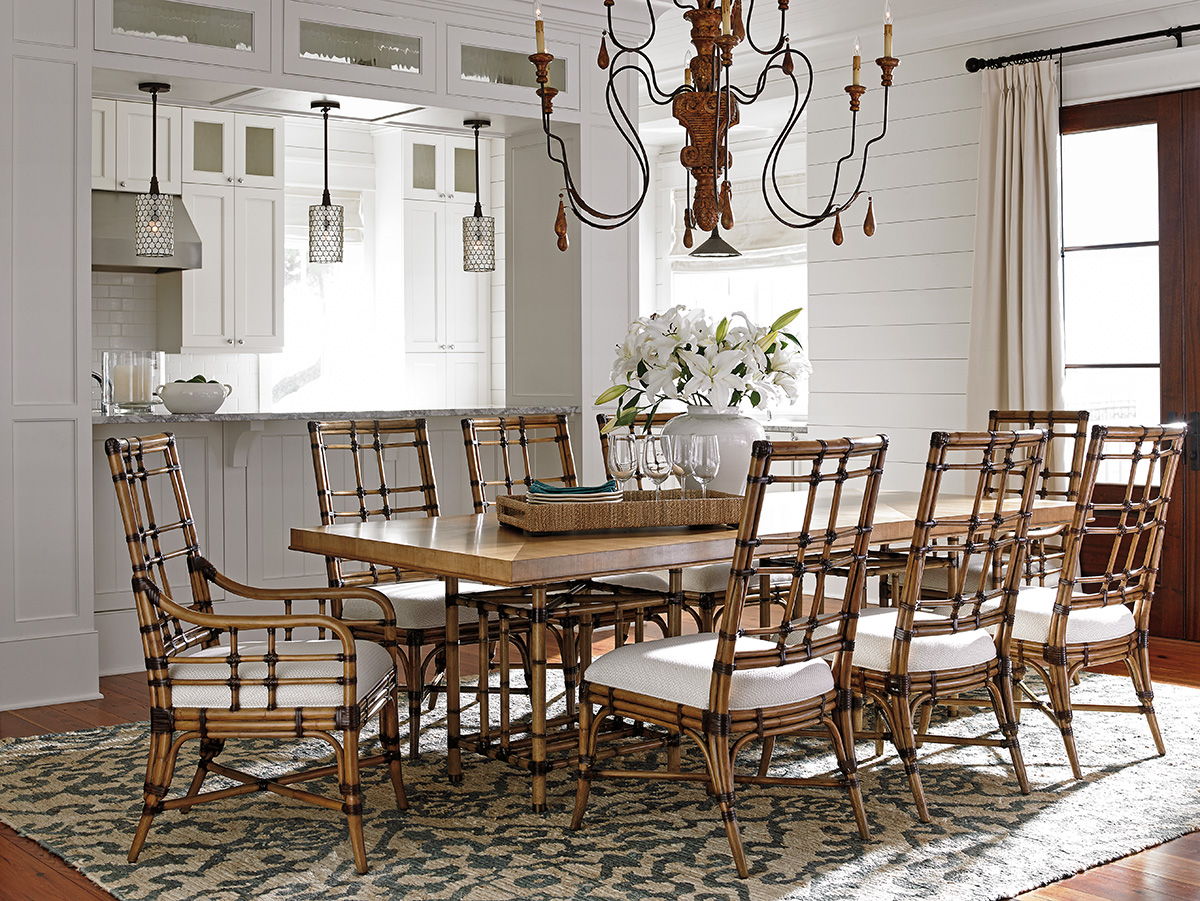 Twin Palms - Seaview Arm Chair - Light Brown