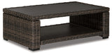 Wallis Sands  - Brown - Rectangular Cocktail Table