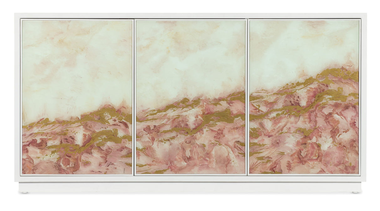 Susan G. Komen - Camaraderie Credenza - White