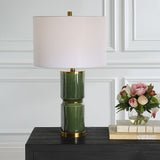 26" Table Lamp - Dark Green