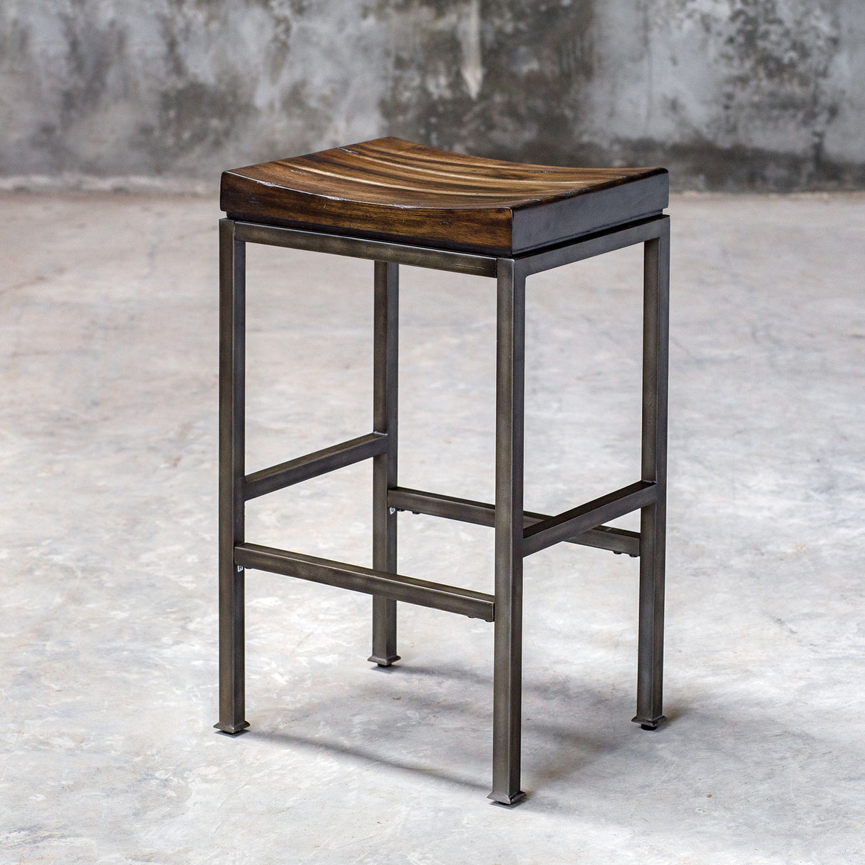 Beck - Industrial Bar Stool