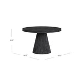 Gaines - Dining Table - Black