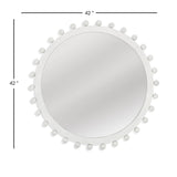 Allard - Wall Mirror - White