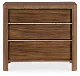 Eleana - Three Drawer Nightstand - Medium Wood