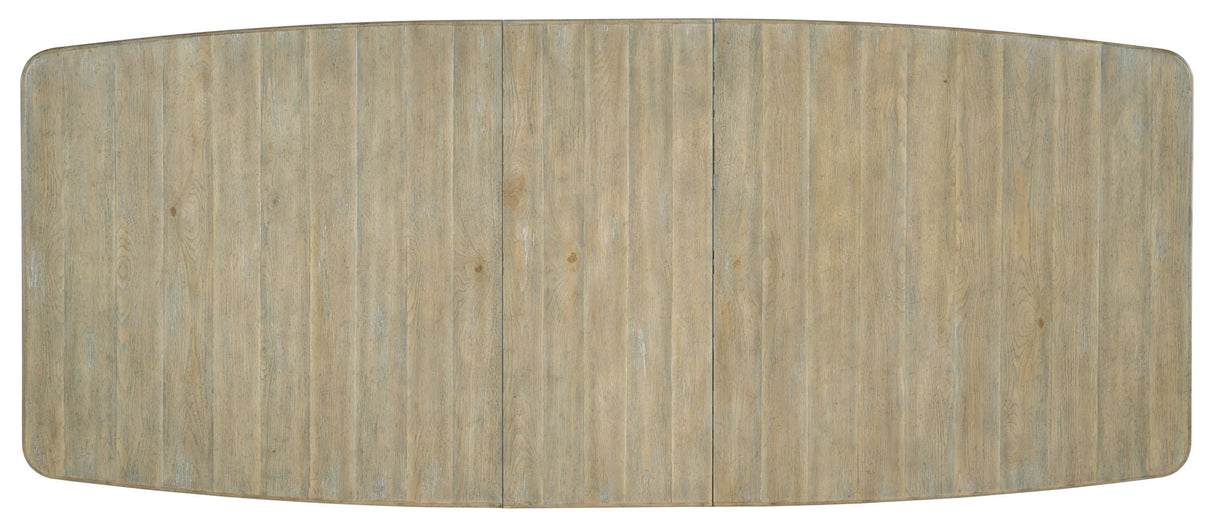 Surfrider - Rectangle Dining Table With 2-18" Leaves - Light Brown