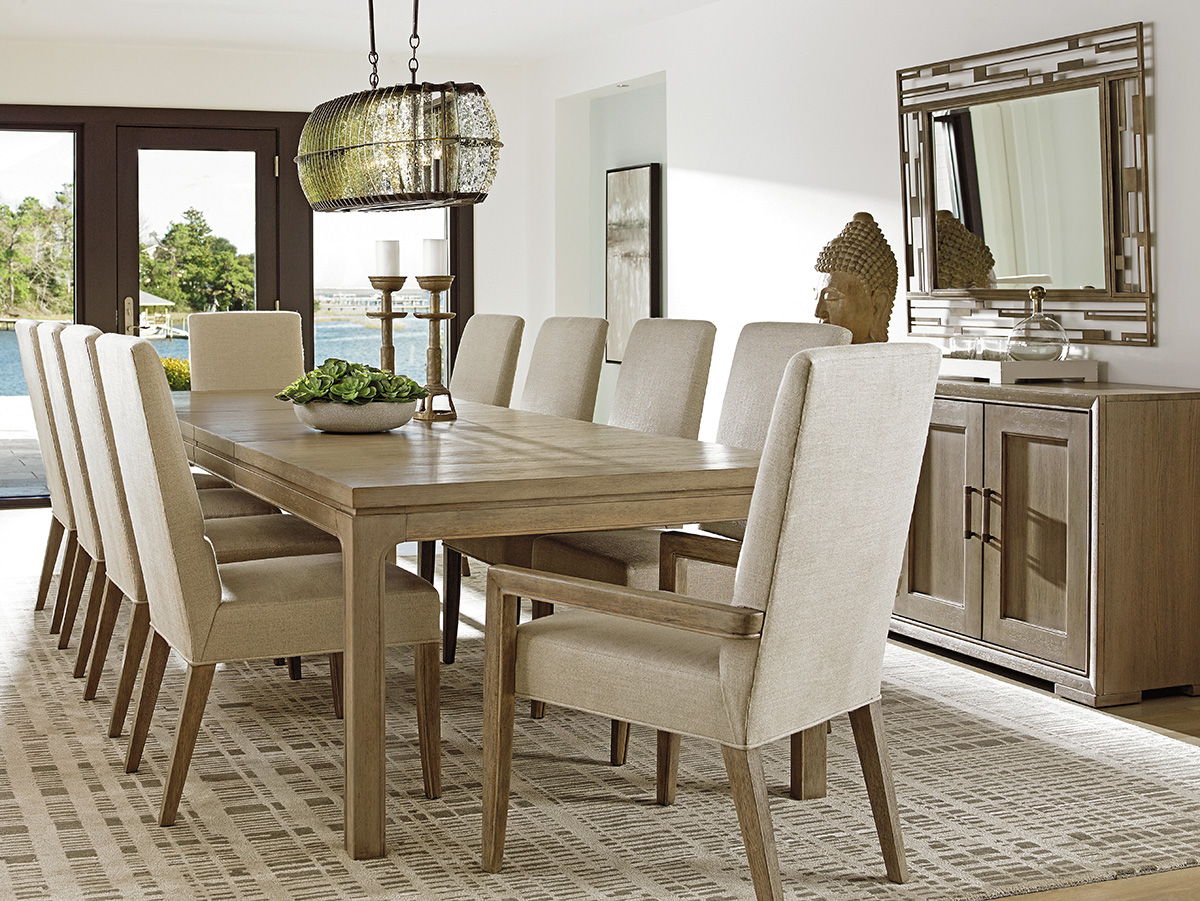 Shadow Play - Concorde Rectangular Dining Table - Light Brown