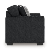 Jasmine Peaks - Loveseat - Coal