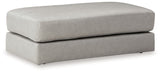 Amiata - Oversized Accent Ottoman - Glacier