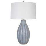 Veston - Blue Glaze Table Lamp