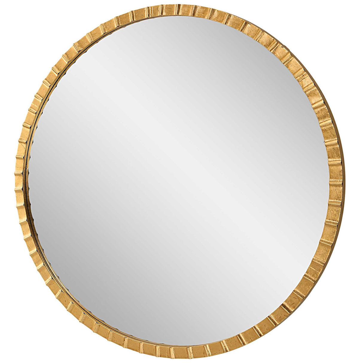 Dandridge - Round Mirror - Gold