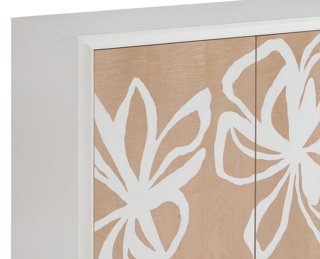 Winslet - Server - Light Brown / White