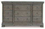 Lexorne - Dresser - Gray