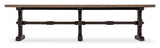 Americana - Trestle Rectangle Cocktail Table - Dark Brown