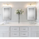 Frameless Beveled Mirror - Silver