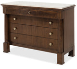 Archives - Four-Drawer Chest - Dark Brown