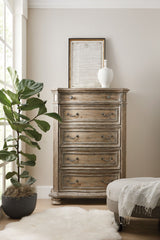Castella - 5-Drawer Chest - Light Brown