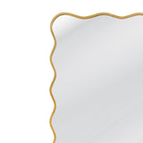 Freya - Floor Mirror - Antique Gold Leaf