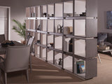 Signature Designs - Mercury Eight-Cube Etagere - Gray