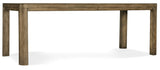Sundance - Rectangle Dining Table With 1-18" Leaf - Light Brown