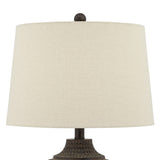 Alese - Table Lamp - 25" - Brown