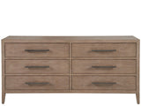 New Modern - Cove Drawer Dresser - Dark Brown