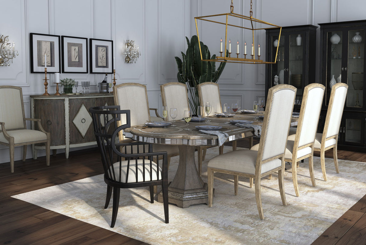 Sanctuary - Rectangle Dining Table With 2-20" Leaves