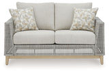 Seton Creek - 4 Pc. - Lounge Set - Gray