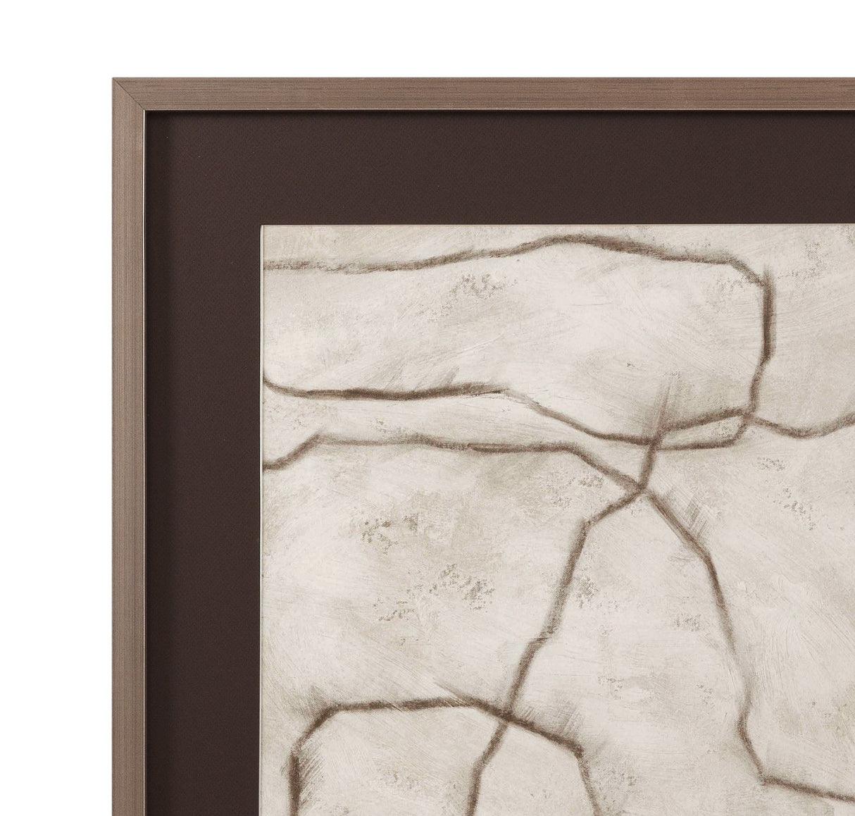 Conversations In The Present Framed Print - Gray / Off White