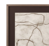 Conversations In The Present Framed Print - Gray / Off White