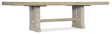 Cascade - Rectangle Dining Table With 1-22" Leaf - Gray